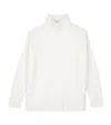 The Kooples Cashmere-blend Sweater In Ivory