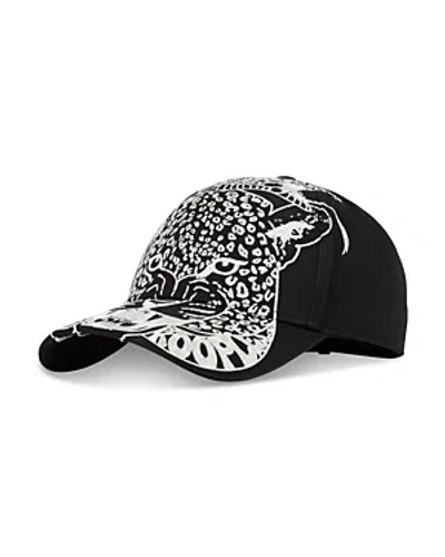 The Kooples Casquette Embroidered Baseball Cap In Black