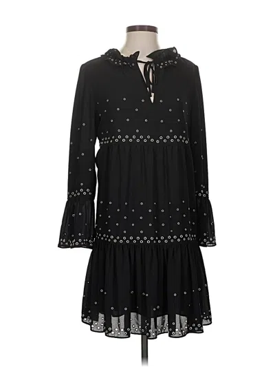 Pre-owned The Kooples Casual Dress In Black