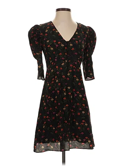 Pre-owned The Kooples Casual Dress In Black