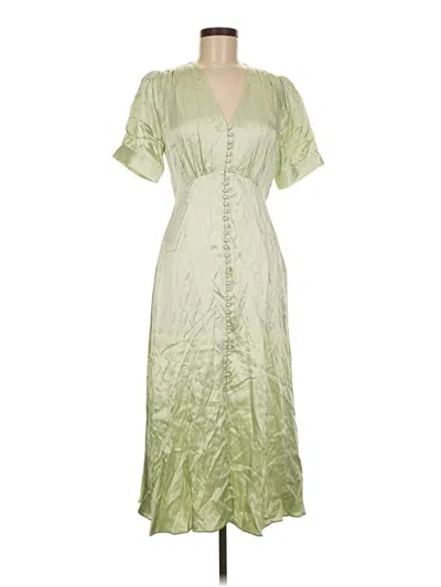 Pre-owned The Kooples Casual Dress In Green