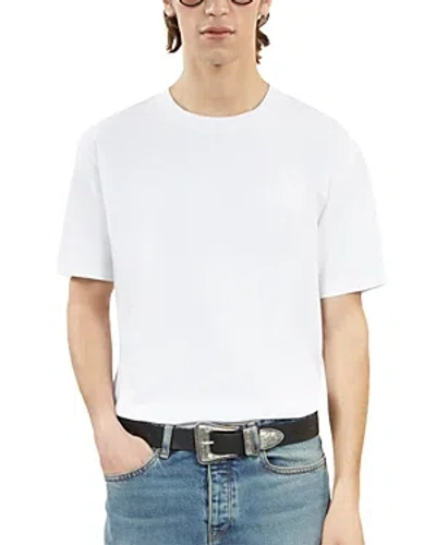 The Kooples Chest Embroidered Logo Tee In White