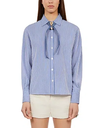 The Kooples Classic Shirt In Blue