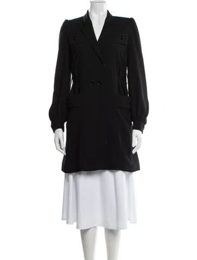 Pre-owned The Kooples Coat In Black