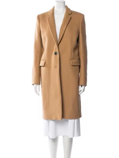 Pre-owned The Kooples Coat In Brown/neutrals