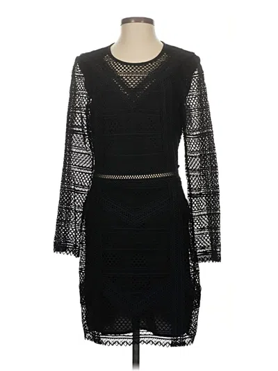 Pre-owned The Kooples Cocktail Dress In Black