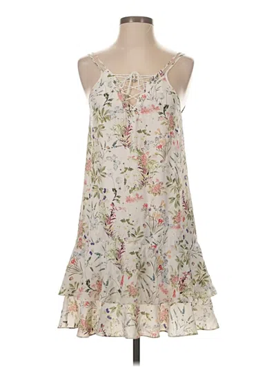 Pre-owned The Kooples Cocktail Dress In Ivory