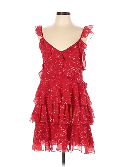Pre-owned The Kooples Cocktail Dress In Red