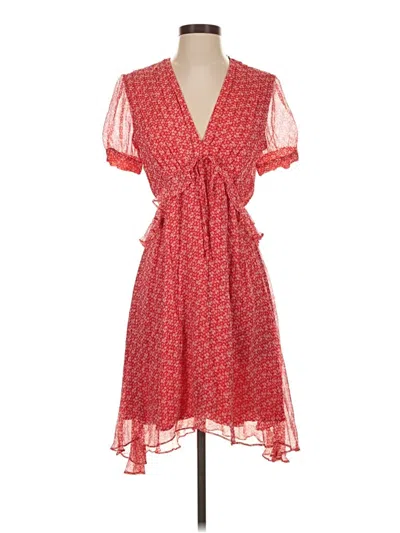 Pre-owned The Kooples Cocktail Dress In Red