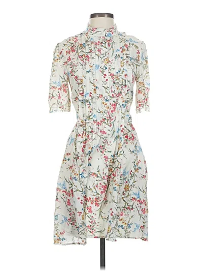 Pre-owned The Kooples Cocktail Dress In White