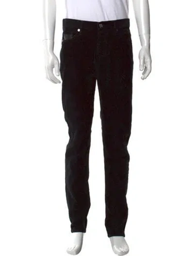 Pre-owned The Kooples Corduroy Pants In Black