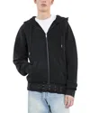 THE KOOPLES COTTON BELTED FULL ZIP HOODIE