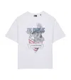 THE KOOPLES COTTON PRINTED T-SHIRT