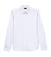 The Kooples Mens Whi01 Regular-fit Cotton Shirt In White