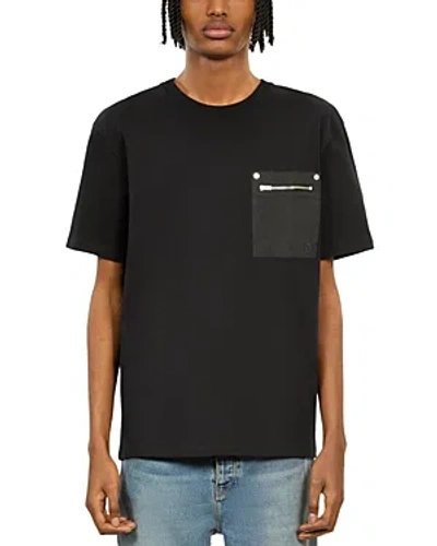 THE KOOPLES COTTON ZIP POCKET TEE