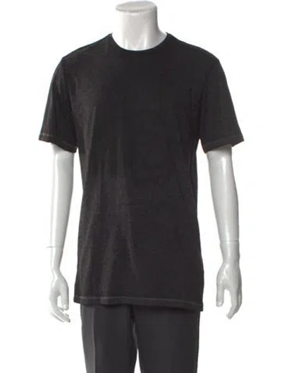Pre-owned The Kooples Crew Neck Short Sleeve T-shirt In Black