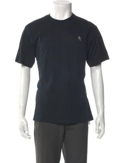 Pre-owned The Kooples Crew Neck Short Sleeve T-shirt In Black