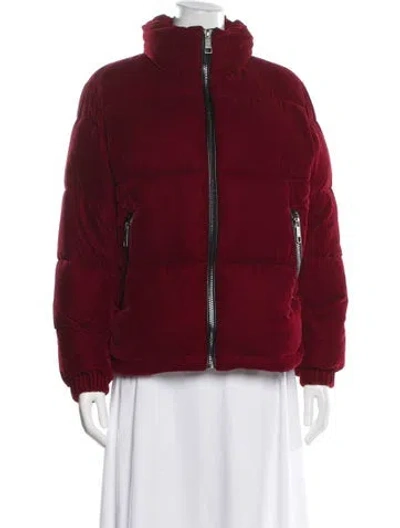 Pre-owned The Kooples Down Coat In Red