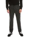 The Kooples Drawstring Wool Pant In Grey