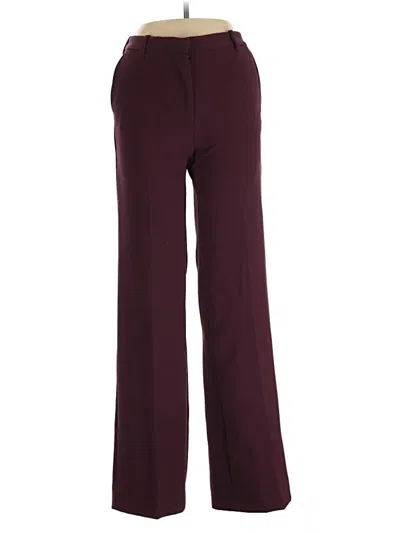 Pre-owned The Kooples Dress Pants In Burgundy