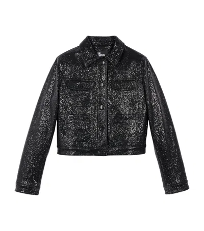 The Kooples Embellished Jacket In Black