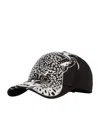 THE KOOPLES EMBROIDERED LEOPARD CAP