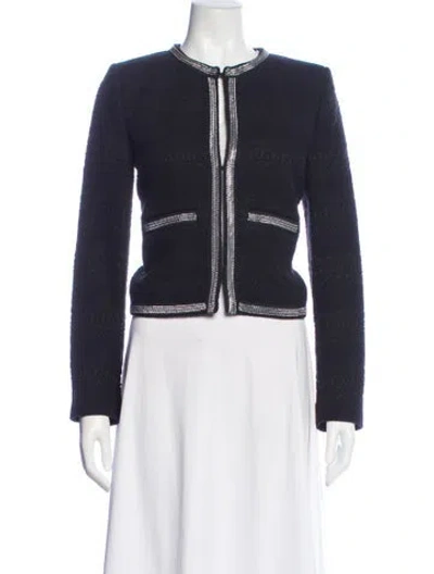 Pre-owned The Kooples Evening Jacket In Blue