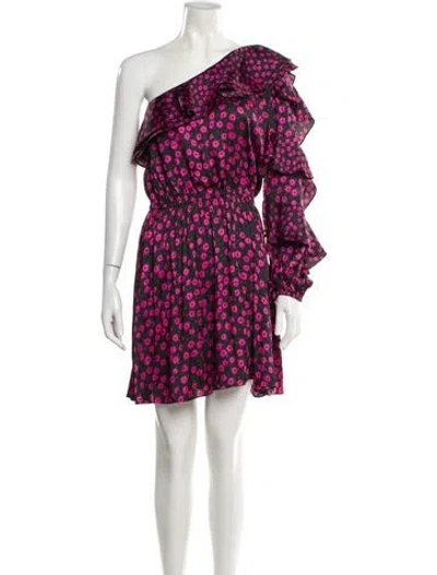 Pre-owned The Kooples Floral Print Mini Dress W/ Tags In Multi