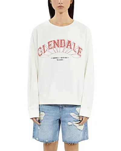 The Kooples Glendale Graphic Sweatshirt In Gray