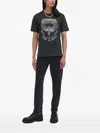 The Kooples Graphic-print T-shirt In Black