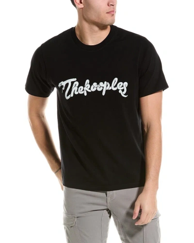 The Kooples Graphic T-shirt In Black