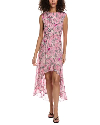 The Kooples High-low Maxi Dress In Multi