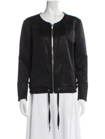 Pre-owned The Kooples Jacket In Black