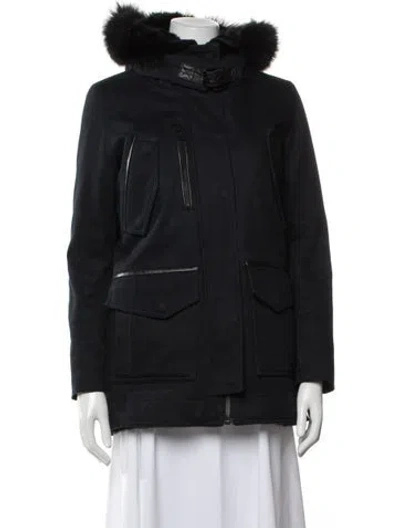 Pre-owned The Kooples Jacket In Blue