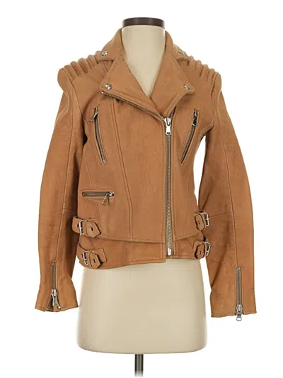 Pre-owned The Kooples Jacket In Brown