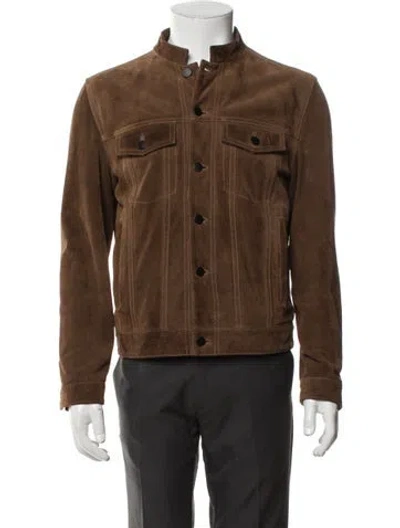 Pre-owned The Kooples Jacket In Brown