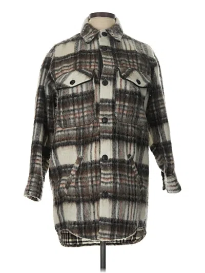 Pre-owned The Kooples Jacket In Gray