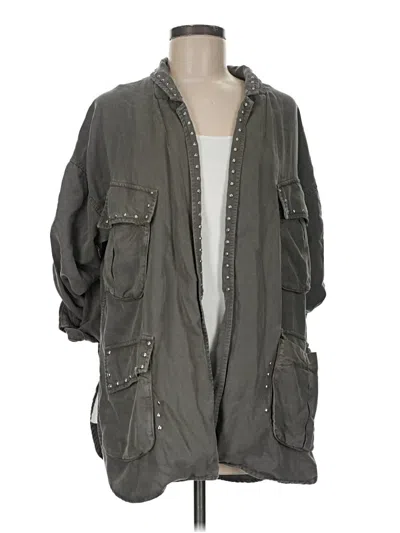 Pre-owned The Kooples Jacket In Gray