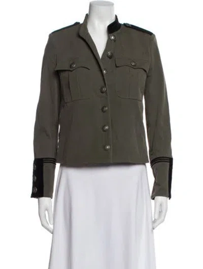 Pre-owned The Kooples Jacket In Green