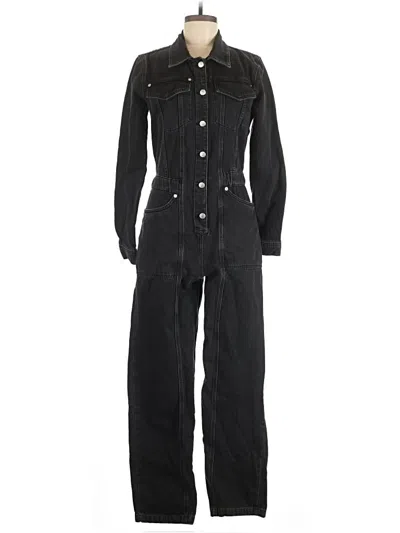 Pre-owned The Kooples Jumpsuit In Black
