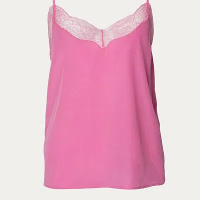 The Kooples Lace Camisole In Pink
