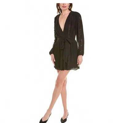 The Kooples Lace Mini Dress In Black