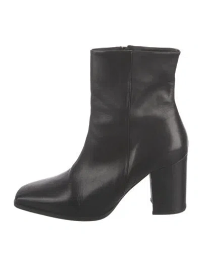 Pre-owned The Kooples Leather Boots In Black