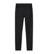 The Kooples Womens Skinny-leg High-rise Faux-leather Trousers Bla01 In Black