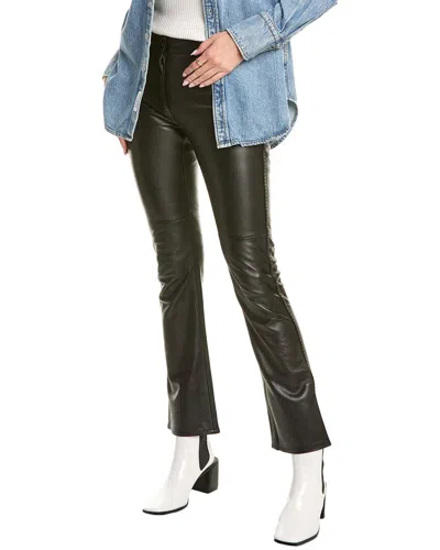 The Kooples Leather Pant In Black