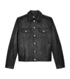 THE KOOPLES LEATHER SHIRT JACKET