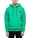 The Kooples Logo Pullover Hoodie In Green