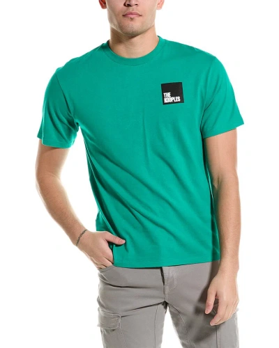 The Kooples Logo T-shirt In Green