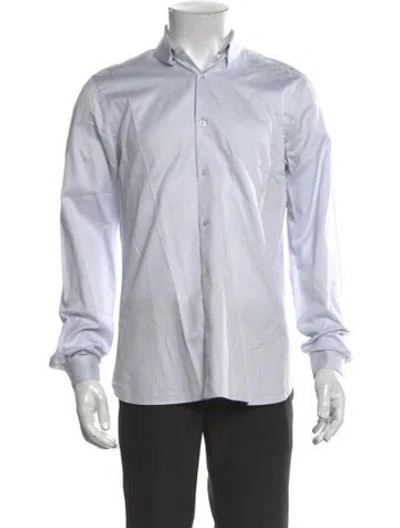 Pre-owned The Kooples Long Sleeve Dress Shirt In White