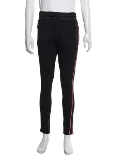 Pre-owned The Kooples Lounge Bottoms In Black/blue